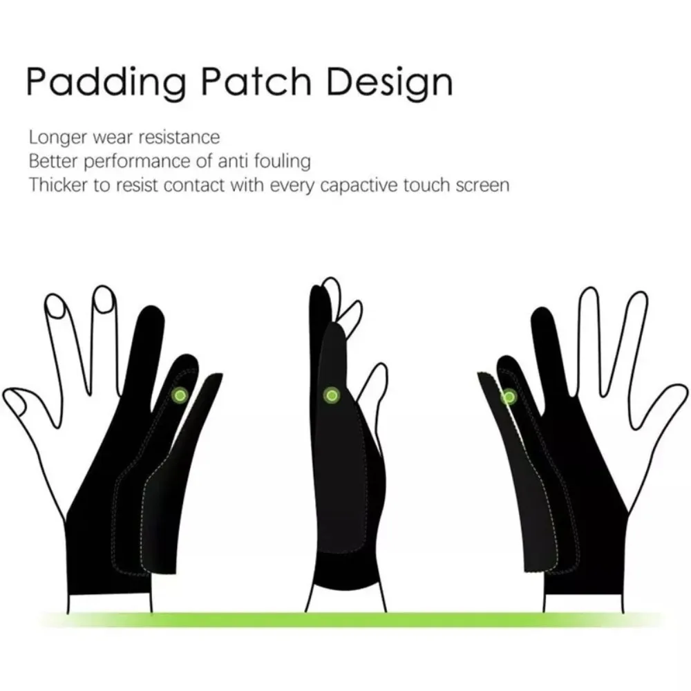 ถุงมือวาดรูปแบบหนาสำหรับแท็บเล - Drawing Glove Artist บทวิจารณ์และราคา