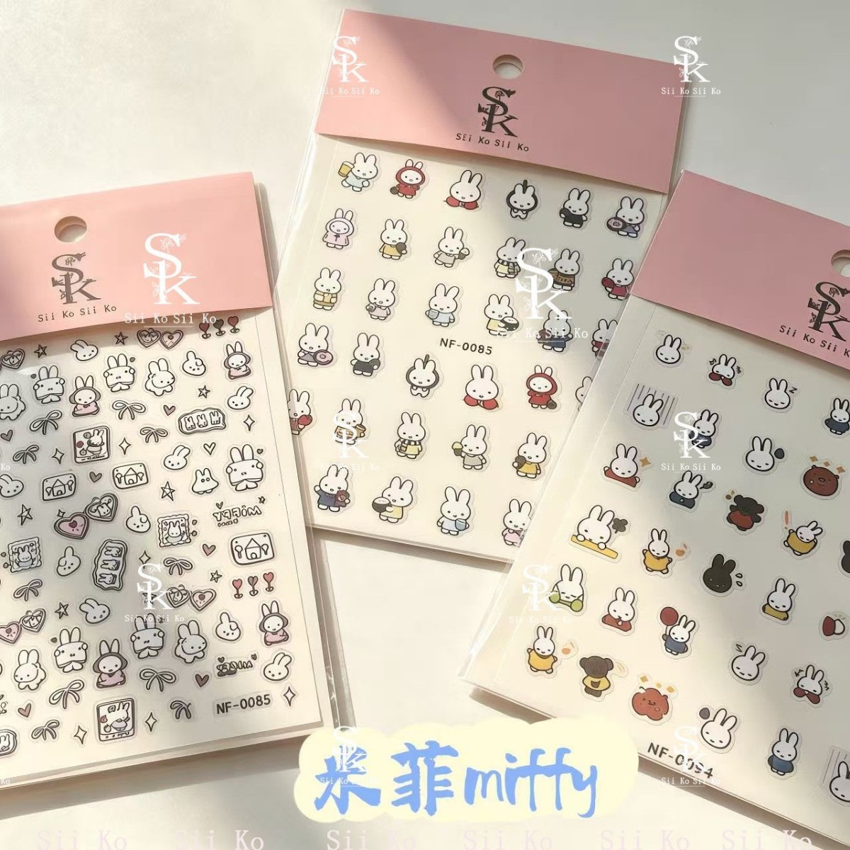 สติ๊กเกอร์ติดเล็บลายกระต่ายมิฟ - Tablet Cute Accessories บทวิจารณ์และราคา