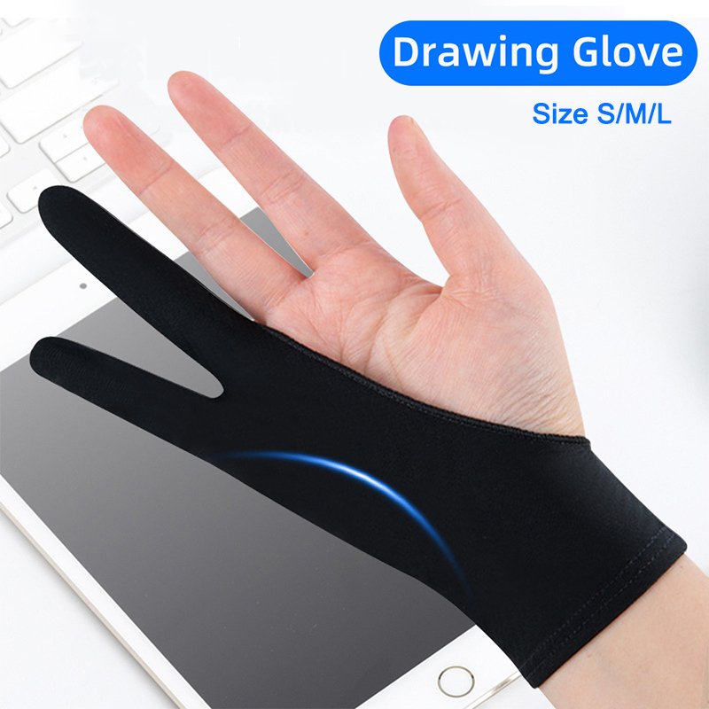 ถุงมือวาดสองนิ้วปาล์ม Anti-tou - Drawing Glove Artist บทวิจารณ์และราคา