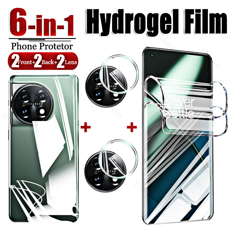 6in1ด้านหน้ากลับ Hydrogel ฟิล์ - Oneplus Tablet Accessories บทวิจารณ์และราคา