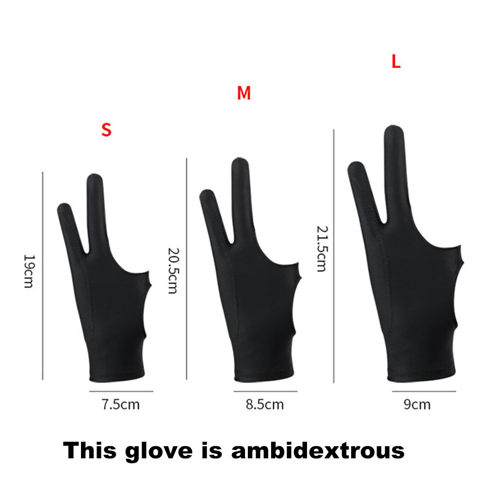 ถุงมือวาดภาพสองนิ้ว 1 ชิ้น สำห - Drawing Glove Artist บทวิจารณ์และราคา