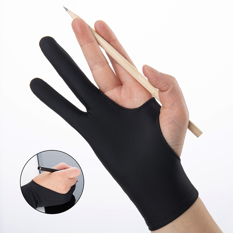 วาดถุงมือ Anti-Touch สองนิ้วภา - Drawing Glove Artist บทวิจารณ์และราคา